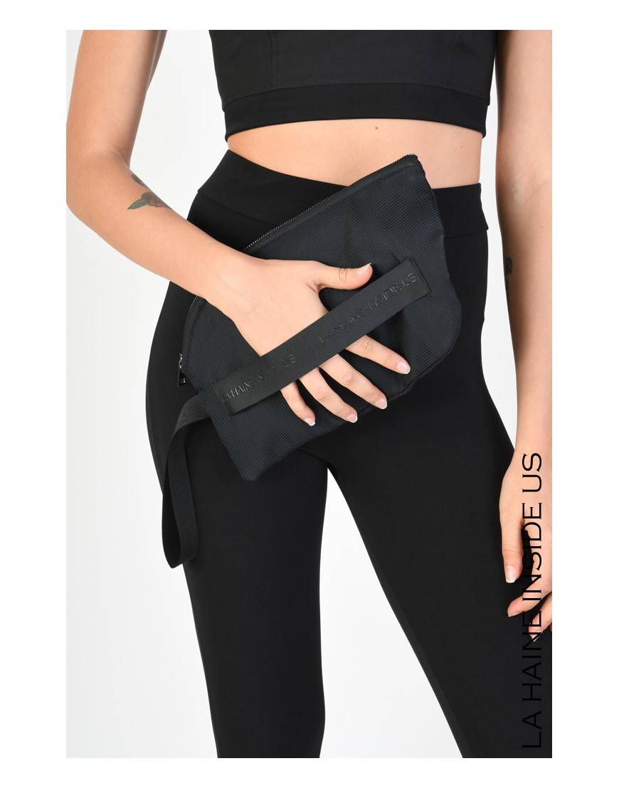 La haine inside us 4M LW793 POCHETTE UNISEX D Nero Fino al 50% di sconto