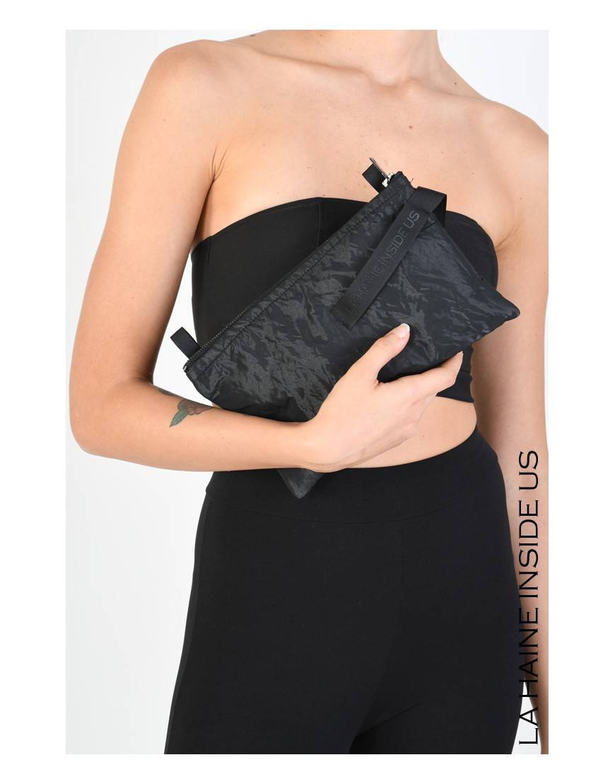 La haine inside us 4M LW794 POCHETTE UNISEX D Nero Fino al 60% di sconto