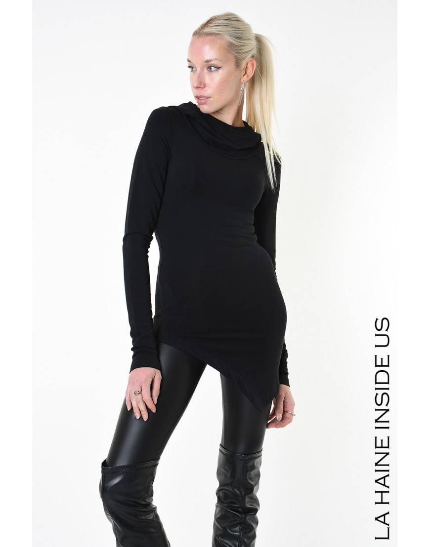 La haine inside us 4M LW890 MAGLIA Nero Only for today
