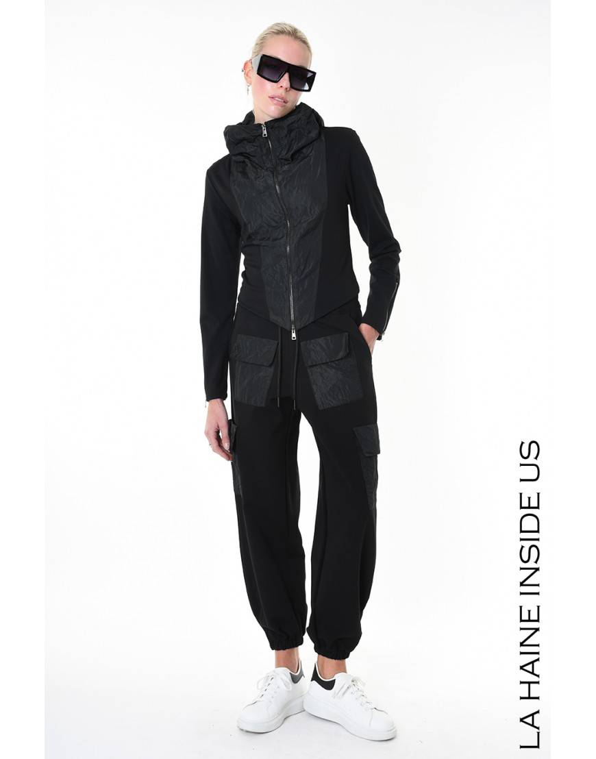 La haine inside us 4M LW945 GIACCA Nero Fino al 55% di sconto