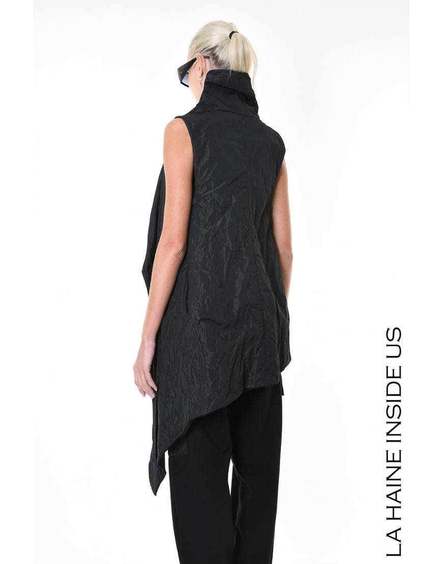La haine inside us 4M LW946 GILET Nero Discount Store per i nuovi prodotti