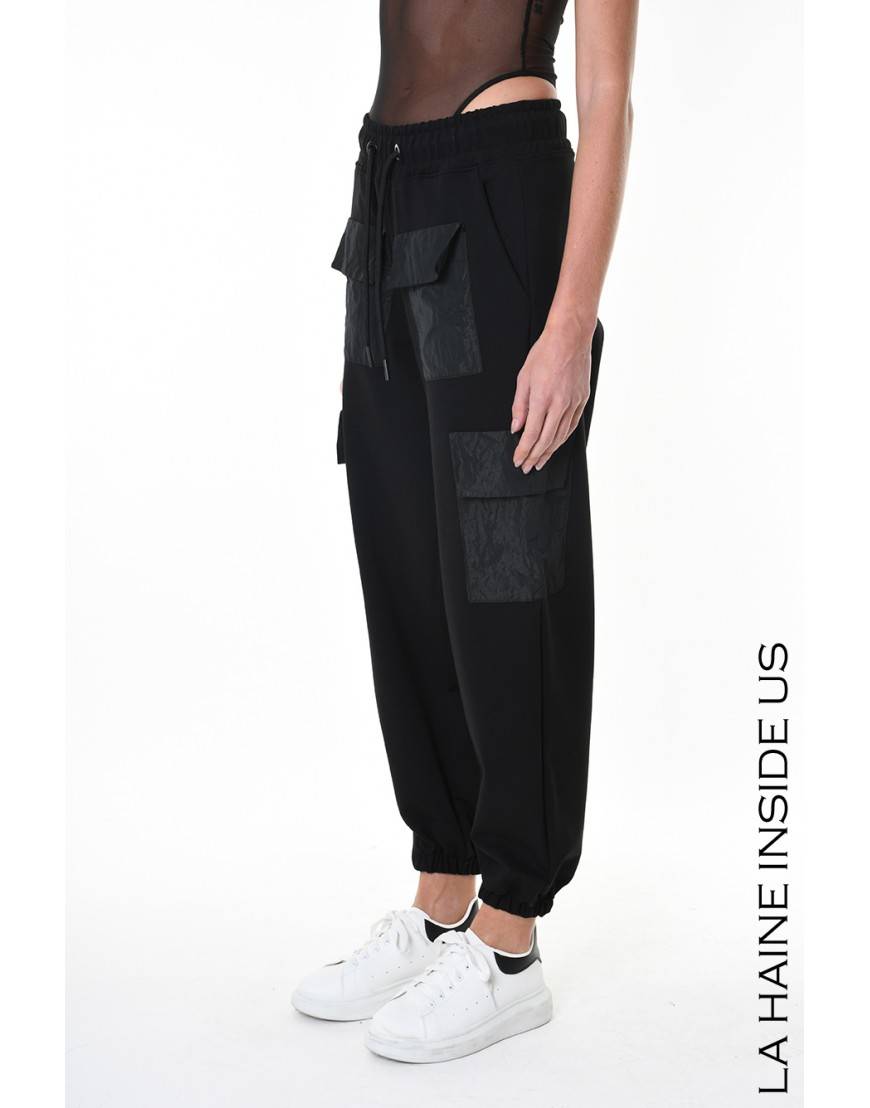 La haine inside us 4M LW947 PANTALONE Nero Solo un giorno rimasto