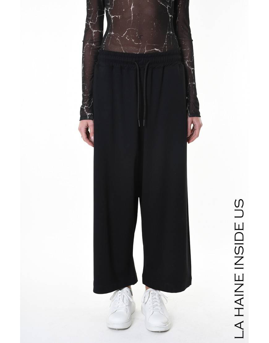 La haine inside us 4M LW955 PANTALONE UNISEX D Nero Enormi sconti