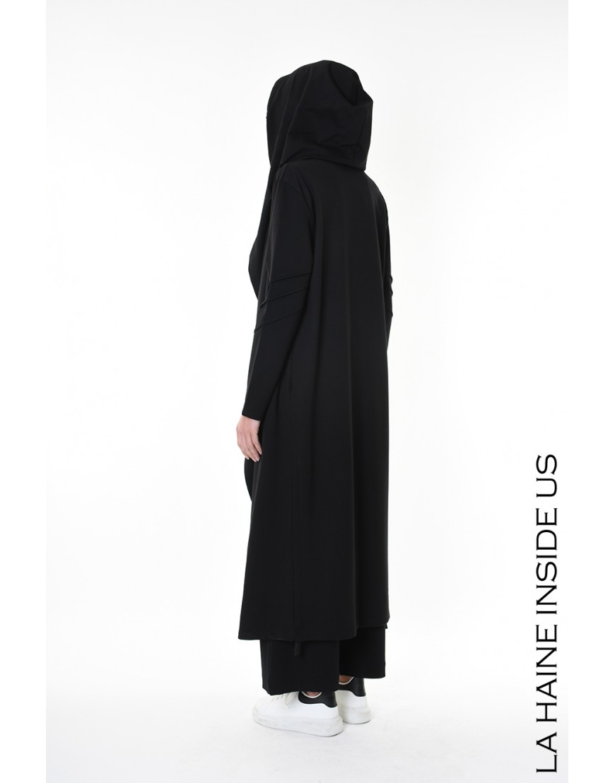 La haine inside us 4M LW956 CARDIGAN UNISEX D Nero 50% di sconto con spedizione gratuita