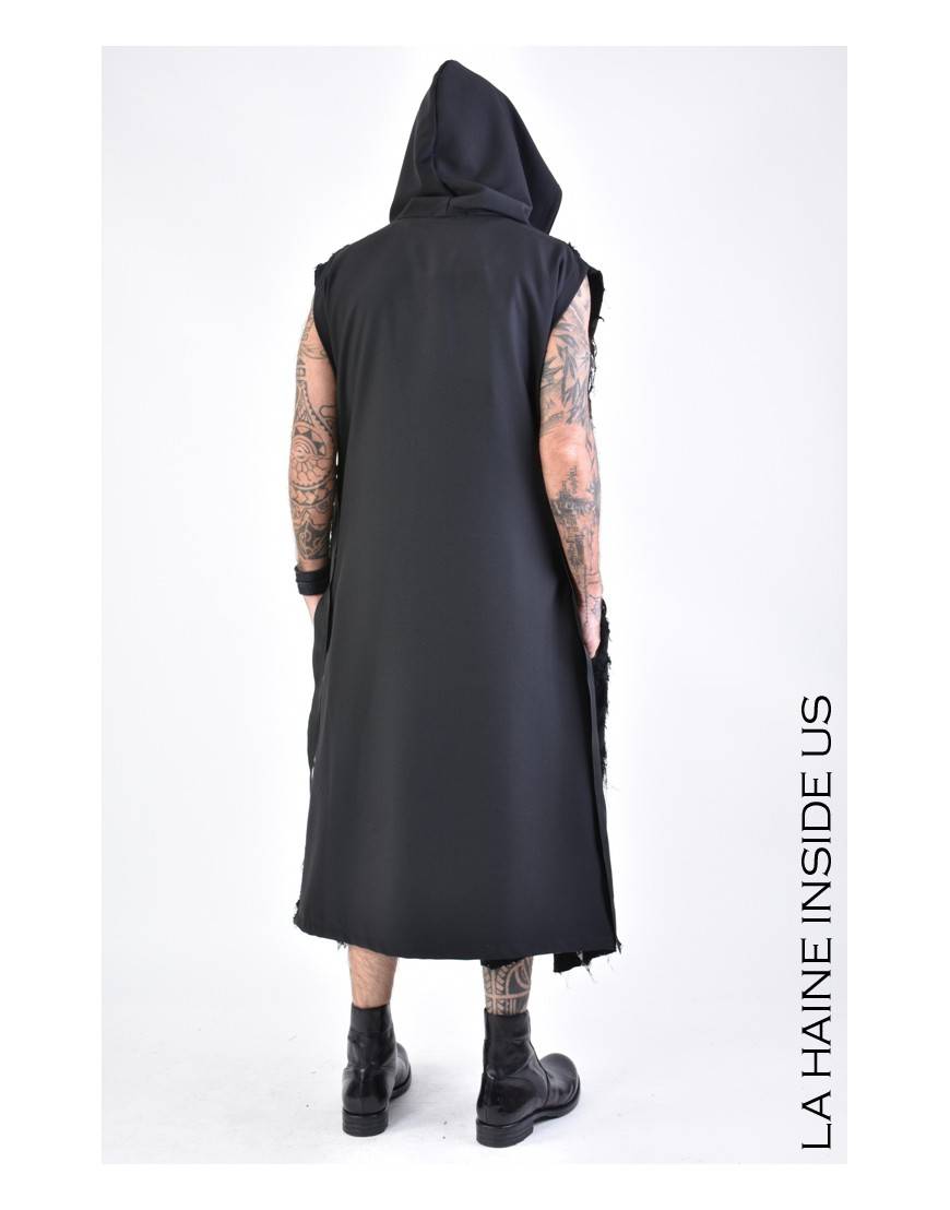 La haine inside us 4M LW624 GILET UNISEX U Nero Soddisfazione Garantita
