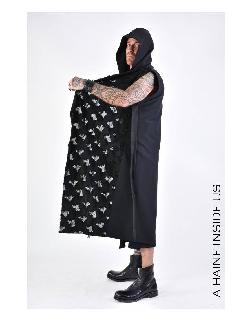 La haine inside us 4M LW624 GILET UNISEX U Nero Soddisfazione Garantita