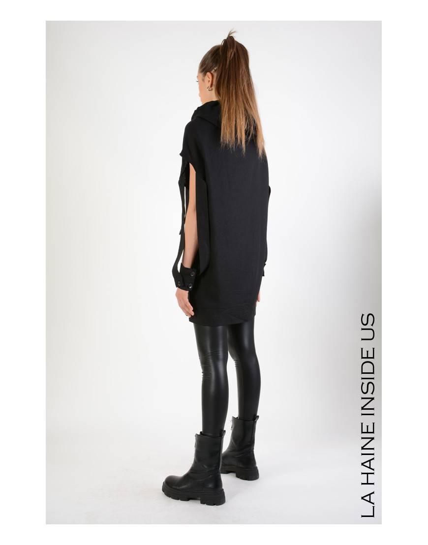 La haine inside us 4M LW673 GILET UNISEX D Nero Qualità Garantita