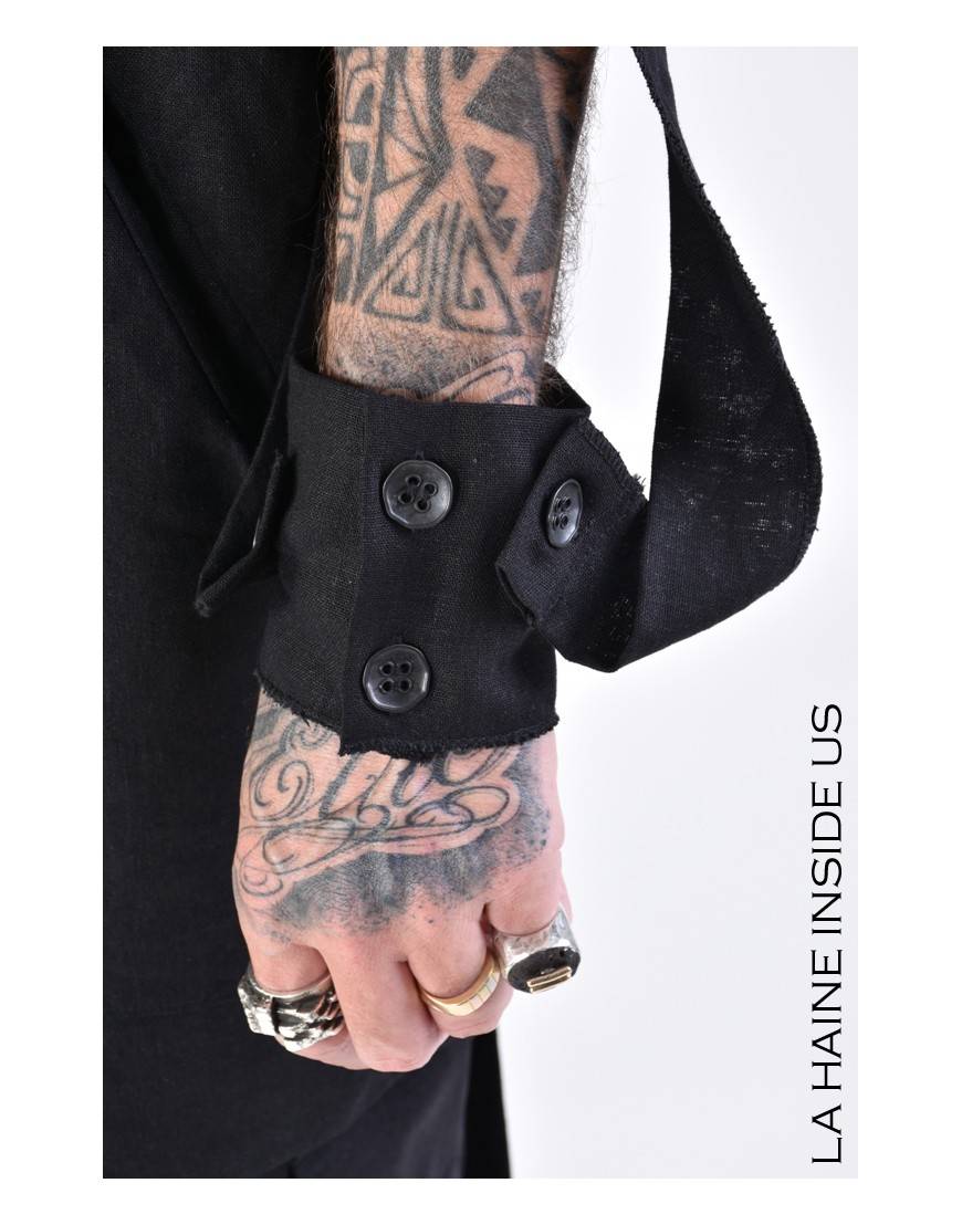 La haine inside us 4M LW673 GILET UNISEX U Nero Negozi Online