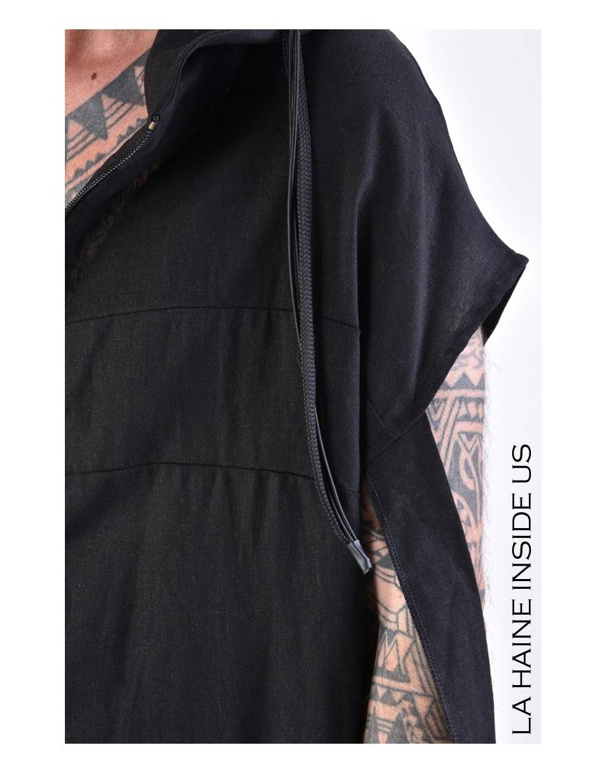 La haine inside us 4M LW673 GILET UNISEX U Nero Negozi Online