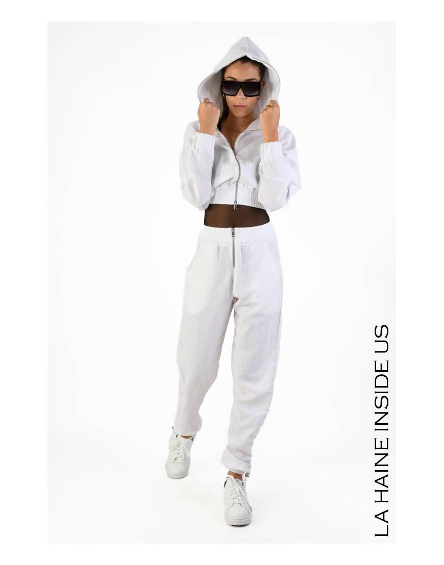 La haine inside us 4M LW674 BOMBER Bianco Acquista Ora
