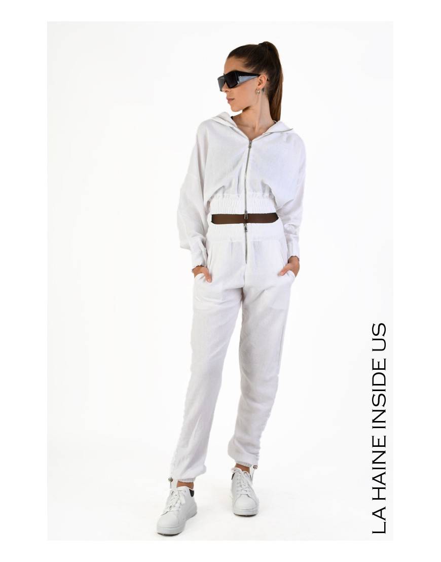 La haine inside us 4M LW674 BOMBER Bianco Acquista Ora