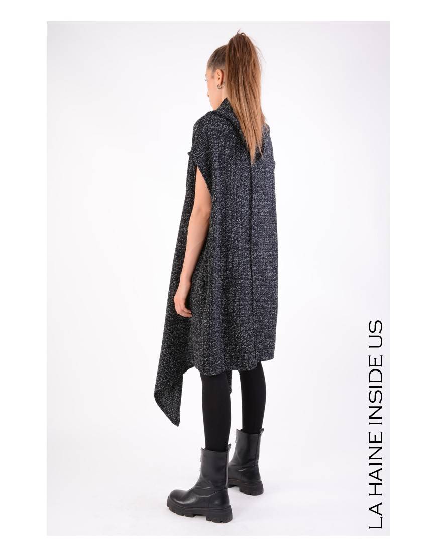 La haine inside us 4M LW676 CARDIGAN UNISEX D Nero Fino Al -60%