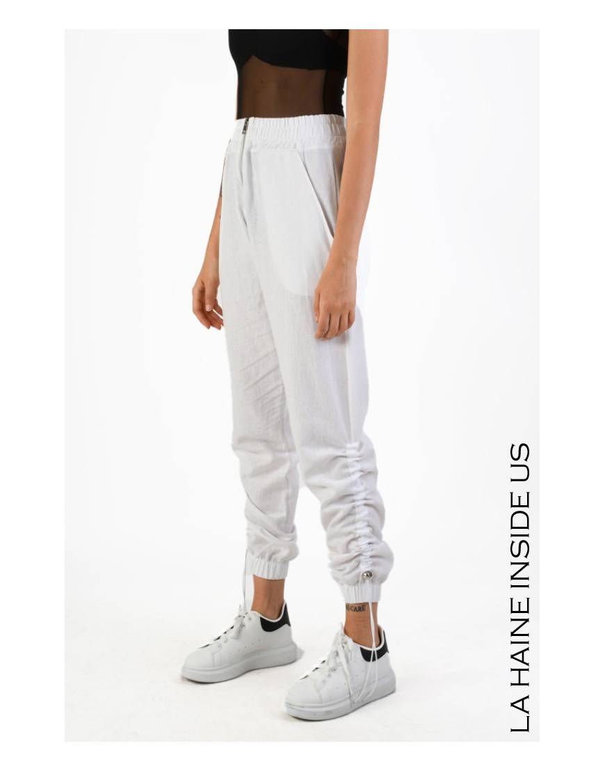 La haine inside us 4M LW755 PANTALONE Bianco Offerta
