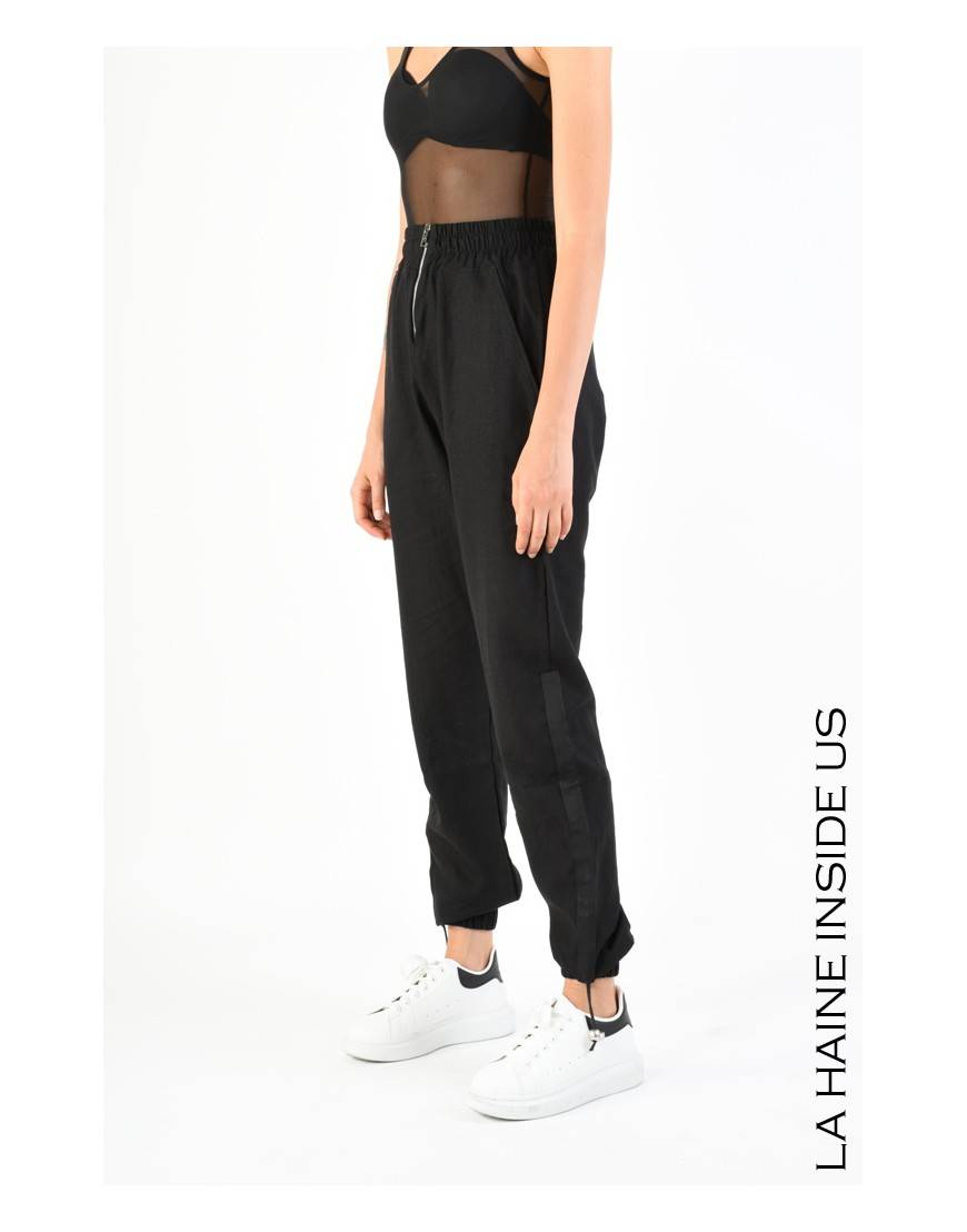 La haine inside us 4M LW755 PANTALONE Nero Economico