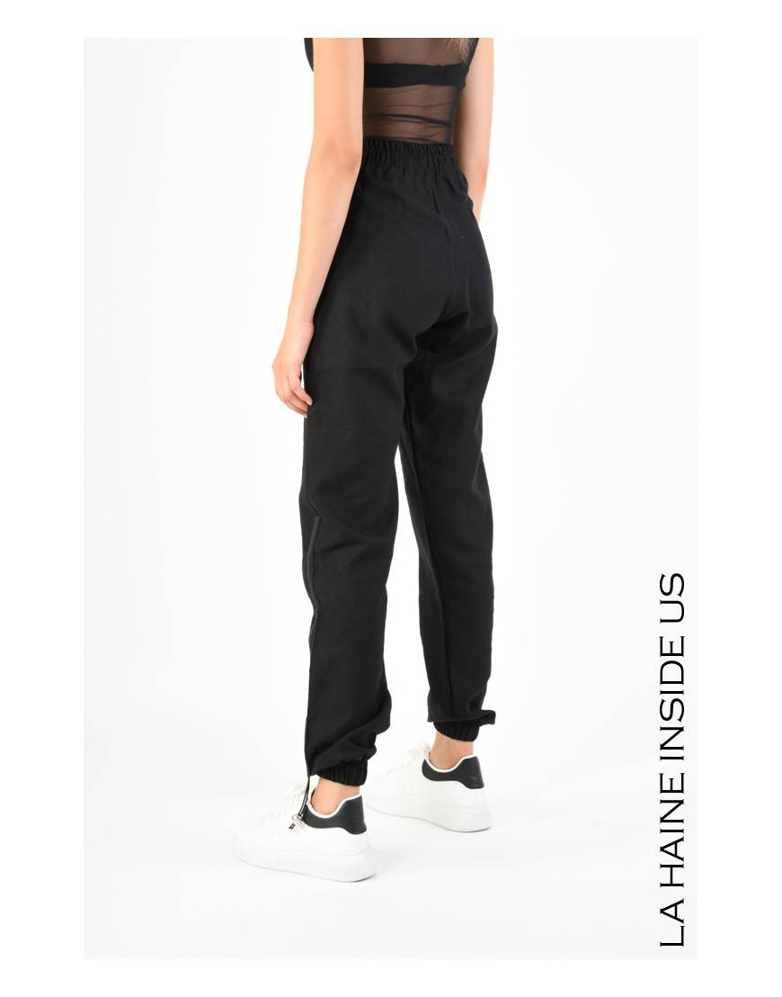 La haine inside us 4M LW755 PANTALONE Nero Economico