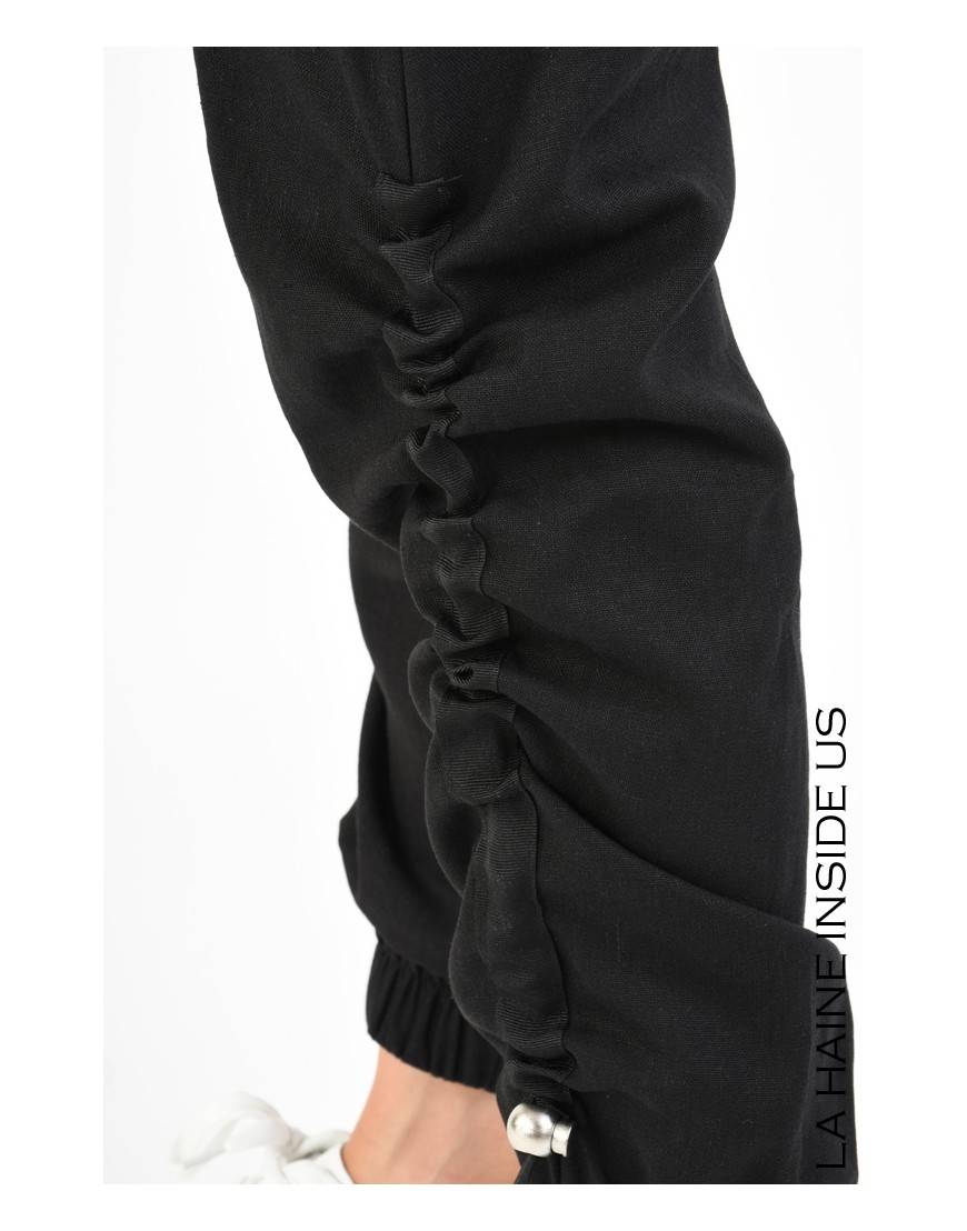 La haine inside us 4M LW755 PANTALONE Nero Economico