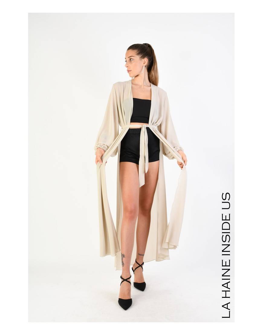 La haine inside us 4V LW768 CARDIGAN Sabbia Moda
