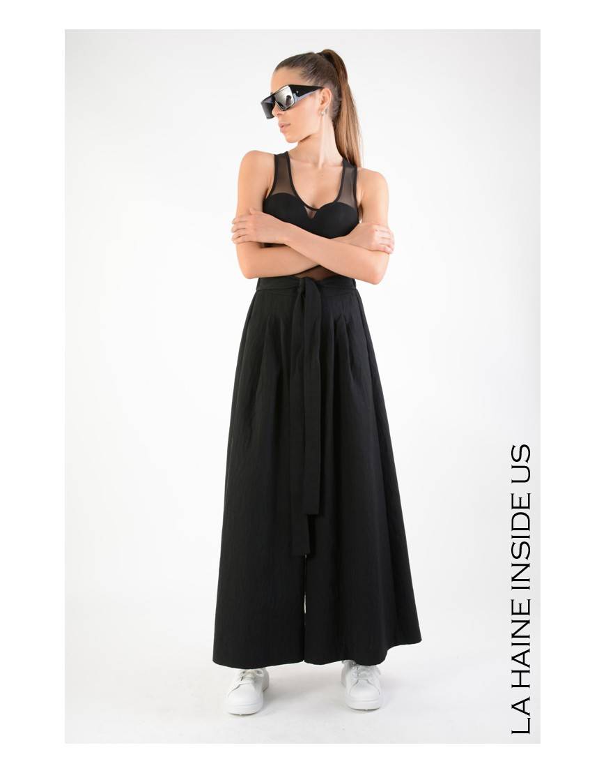 La haine inside us 4R LW651 PANTALONE Nero Negozio online di fabbrica