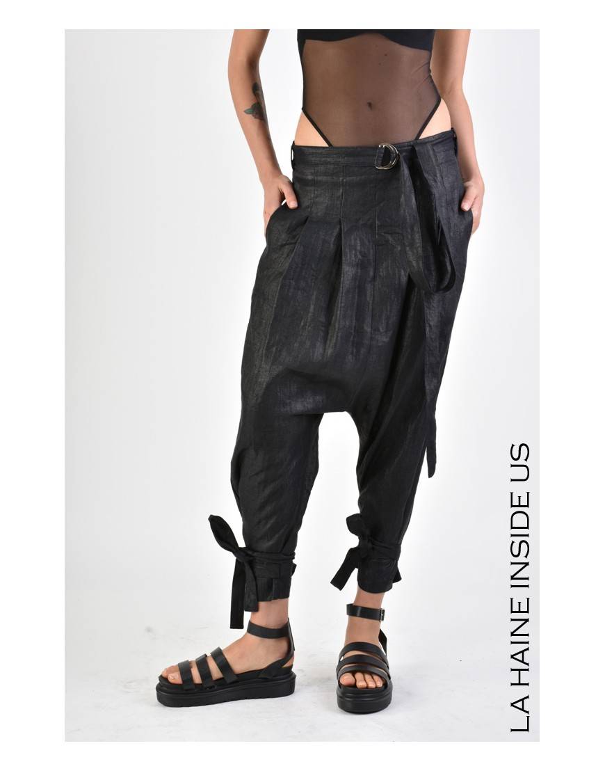 La haine inside us 4R LW690 PANTALONE Nero Fornitura limitata