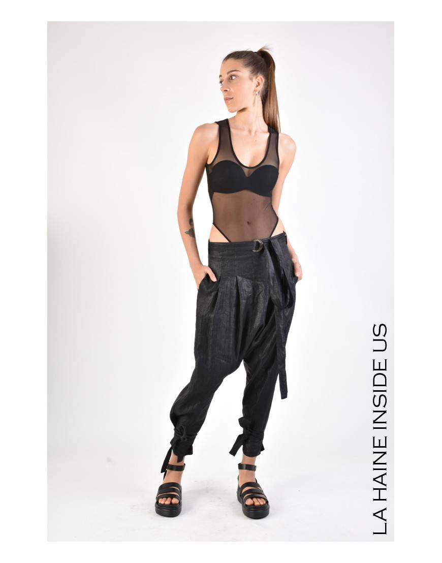 La haine inside us 4R LW690 PANTALONE Nero Fornitura limitata