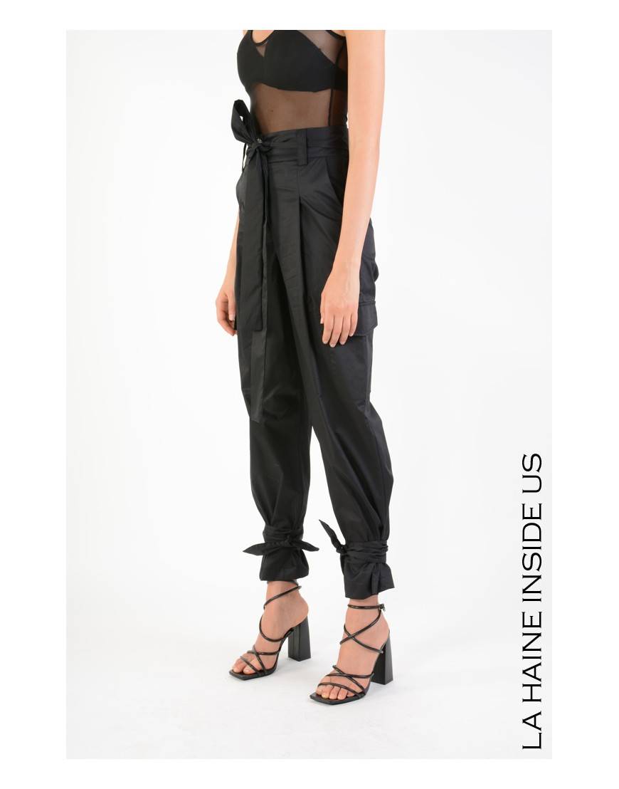 La haine inside us 4R LW709 PANTALONE Nero Offerta esclusiva