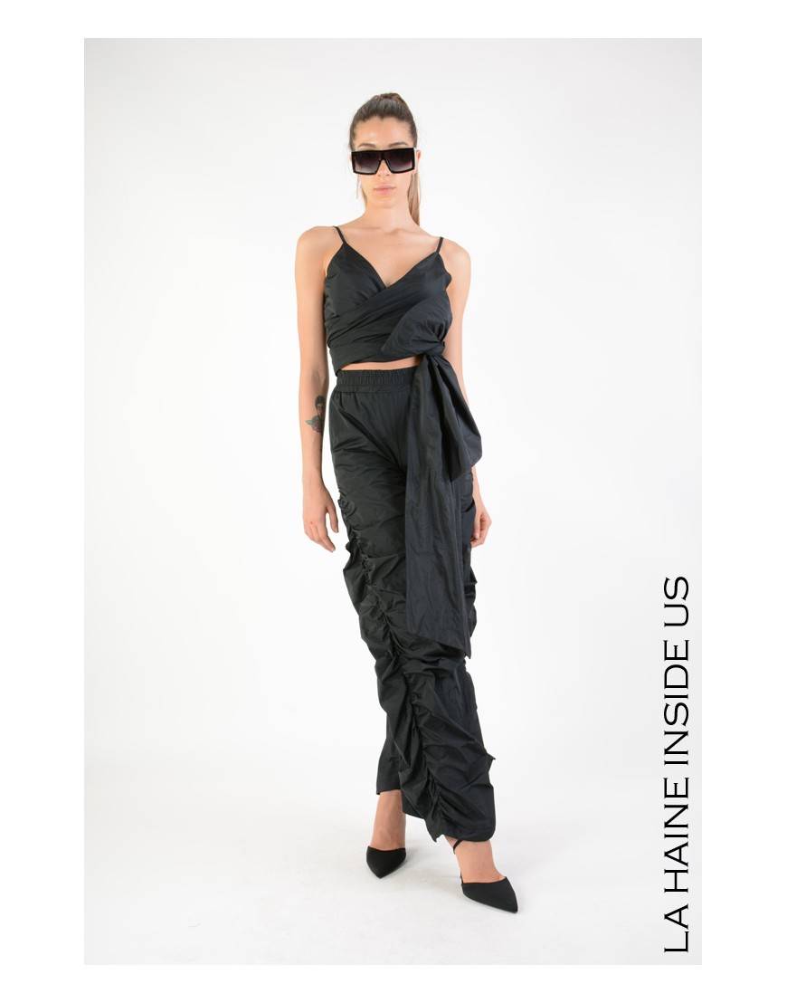 La haine inside us 4R LW711 PANTALONE Nero Cyber Monday