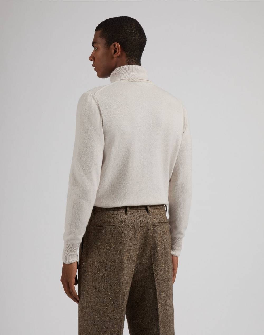 Lardini Dolcevita beige in 100% puro cashmere cariaggi Vendite Flash