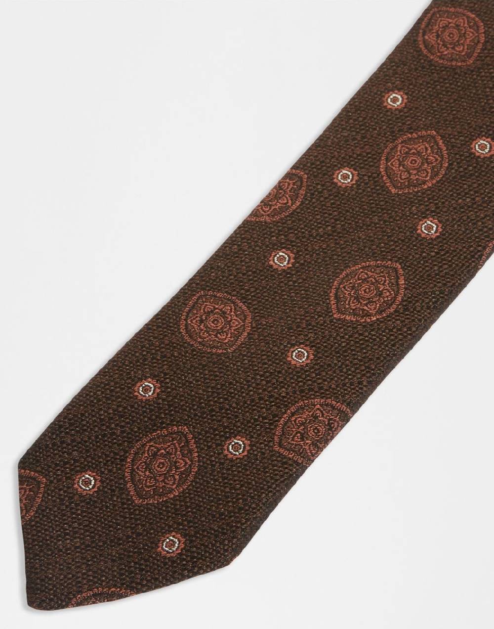 Lardini Cravatta in seta e puro cotone con disegno fantasia Offerte esclusive