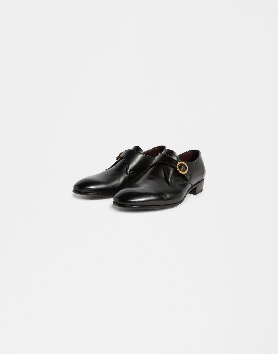 Lardini Scarpa classica in pelle con fibbia dorata Promozione Limitata
