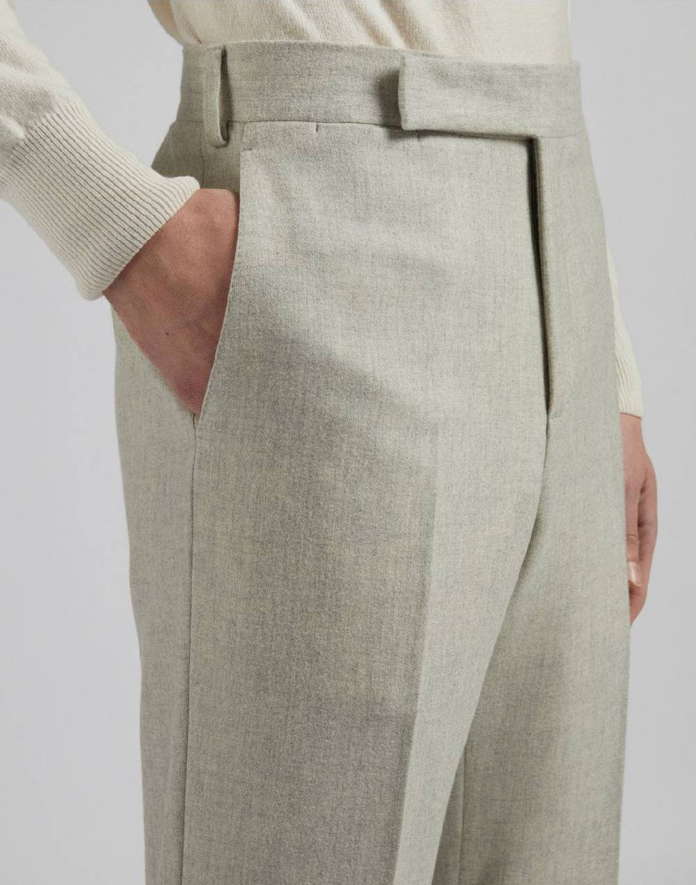 Lardini Abito linea feeling in cashmere light-flannel color panna Sconti questo mese