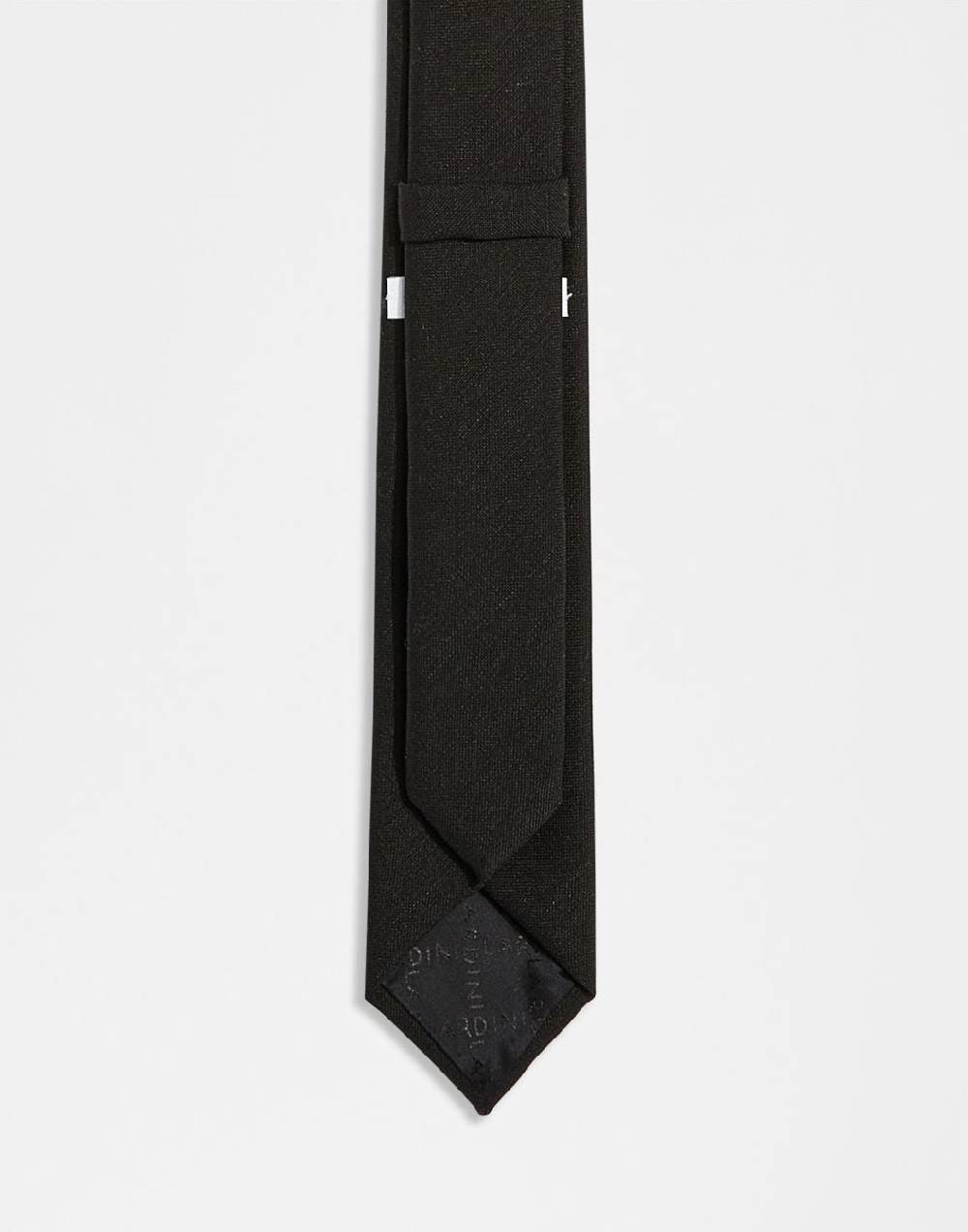 Lardini Cravatta in lana mohair nera Promozione Limitata
