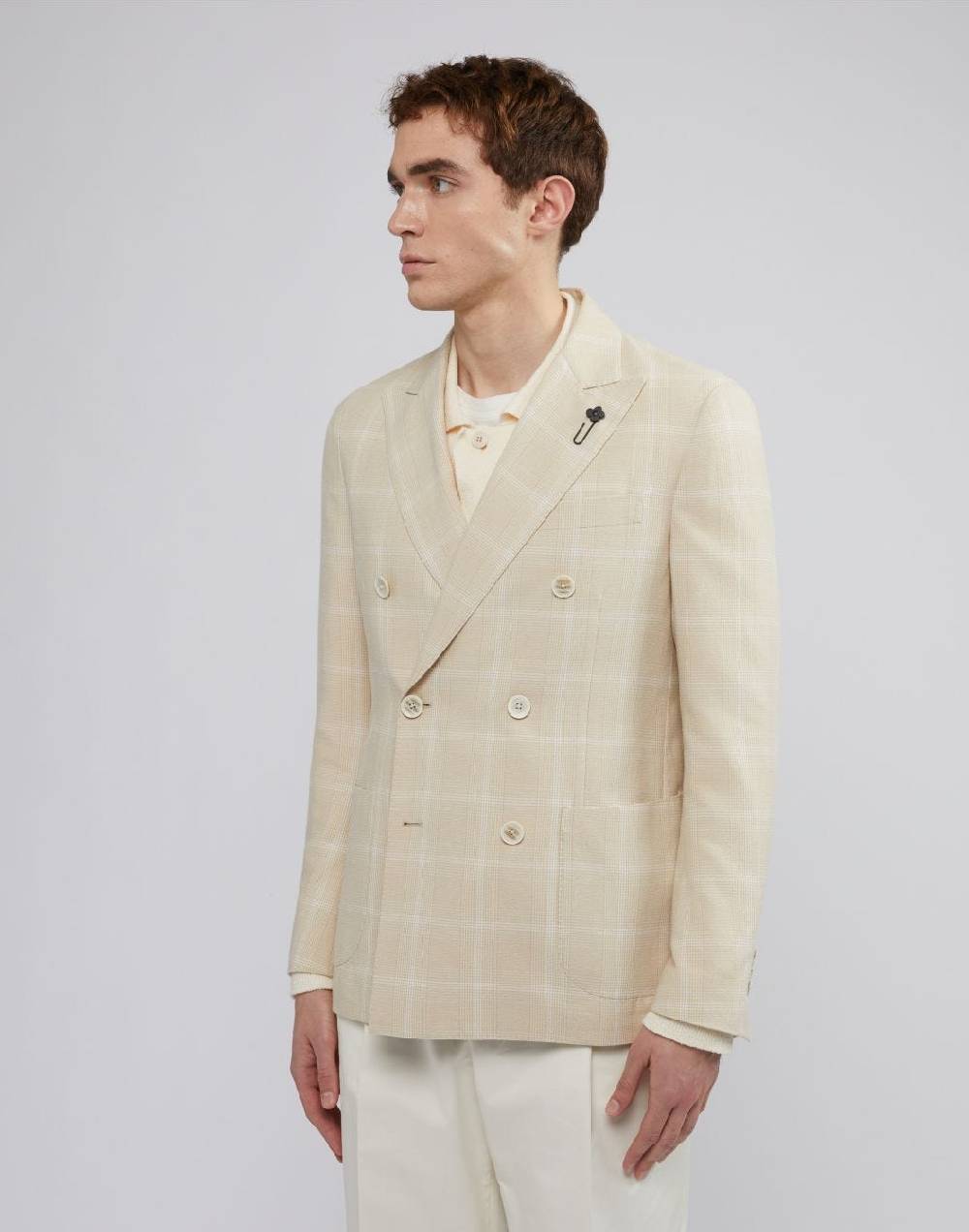 Lardini Blazer doppiopetto macro galles special line I Più Venduti