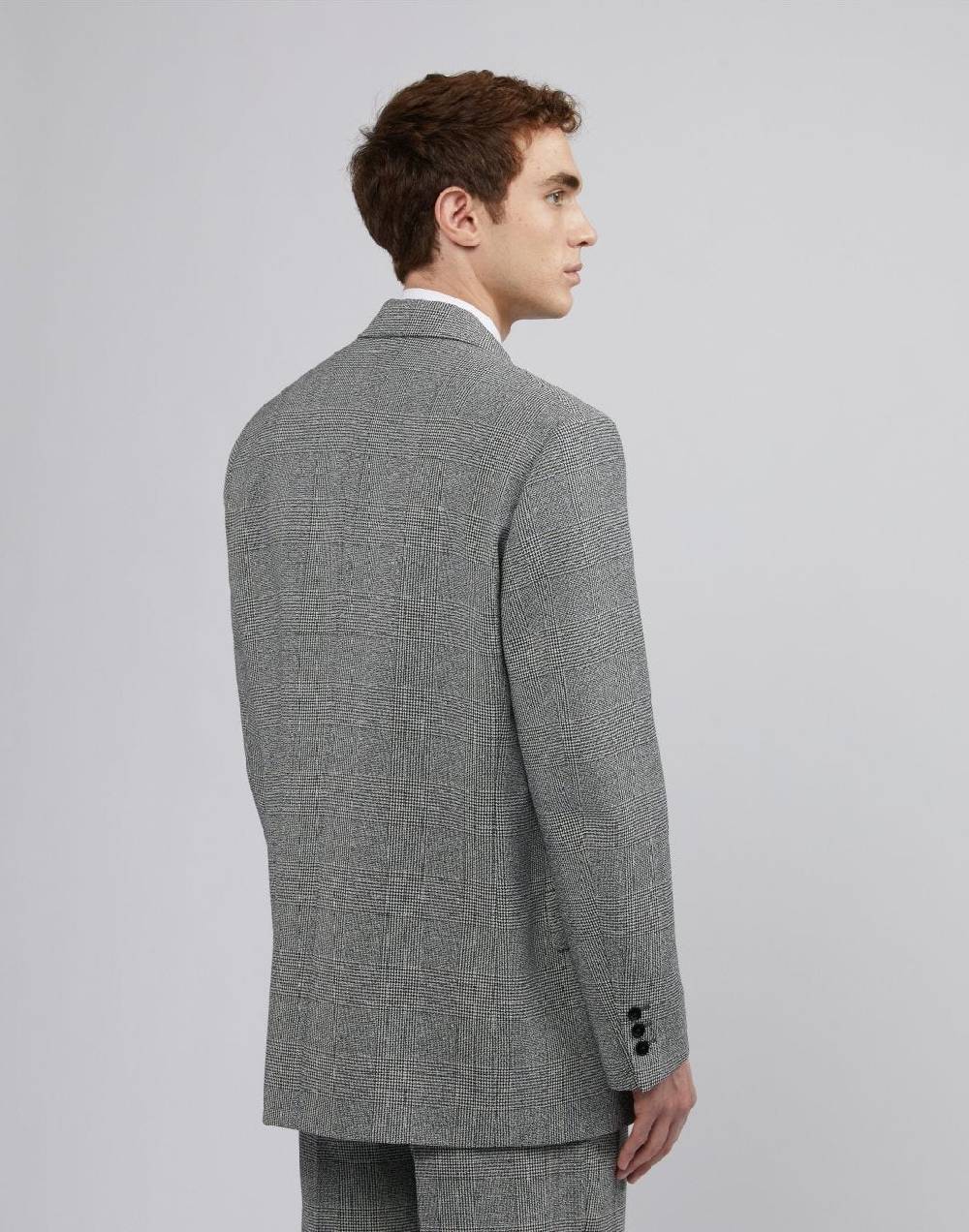 Lardini Blazer doppiopetto principe di galles fit boxy Negozio