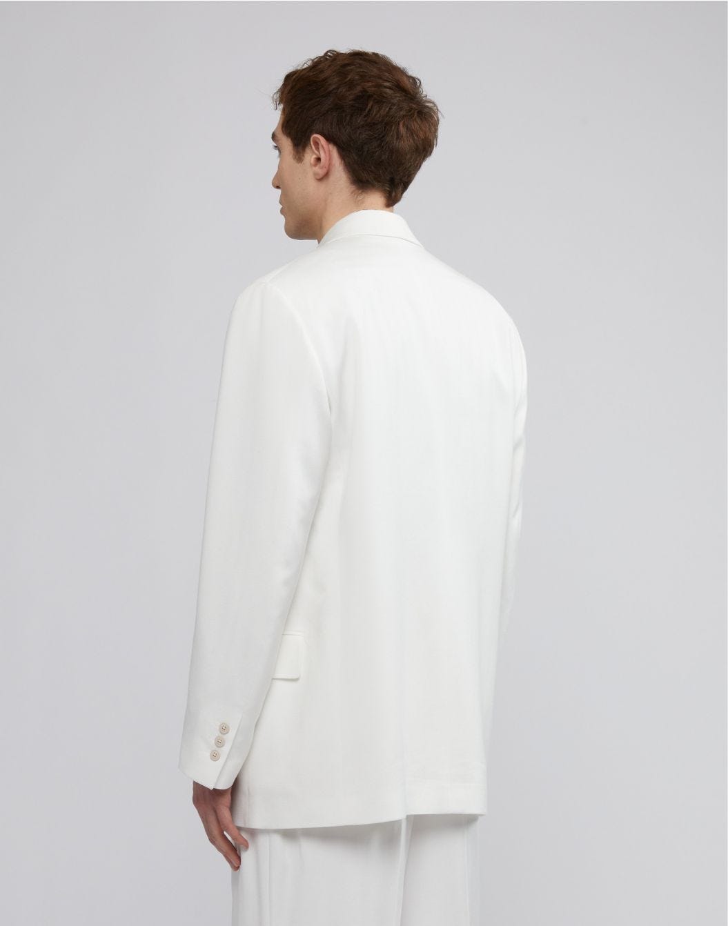 Lardini Blazer doppiopetto bianco fit boxy In Saldo