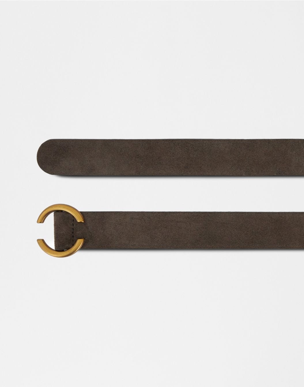 Lardini Cintura in pelle crosta di vitello marrone Qualità