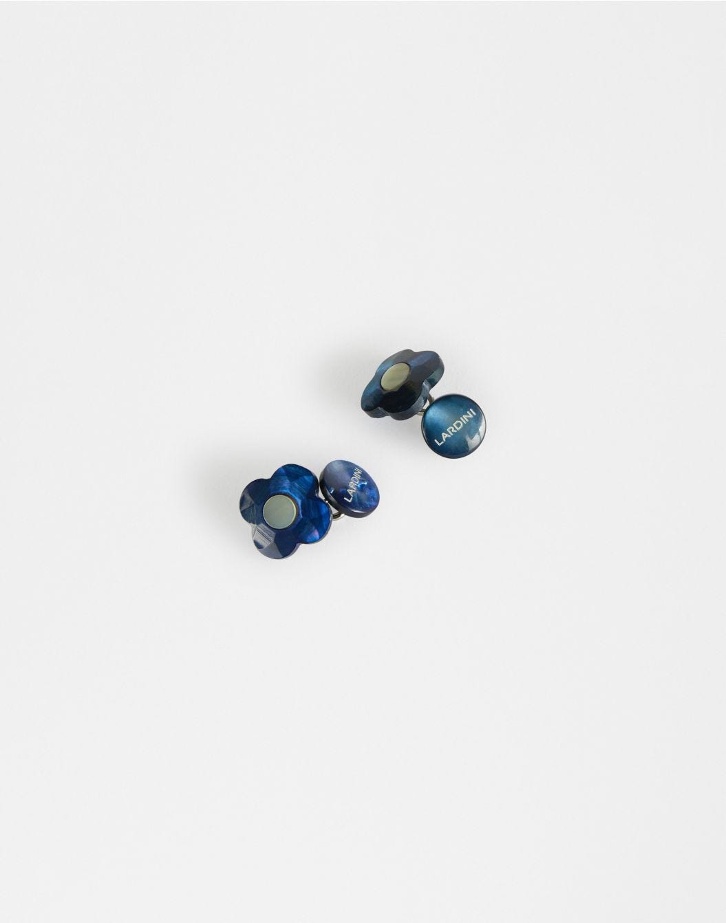 Lardini Gemelli in madreperla blu e bianchi Promozione
