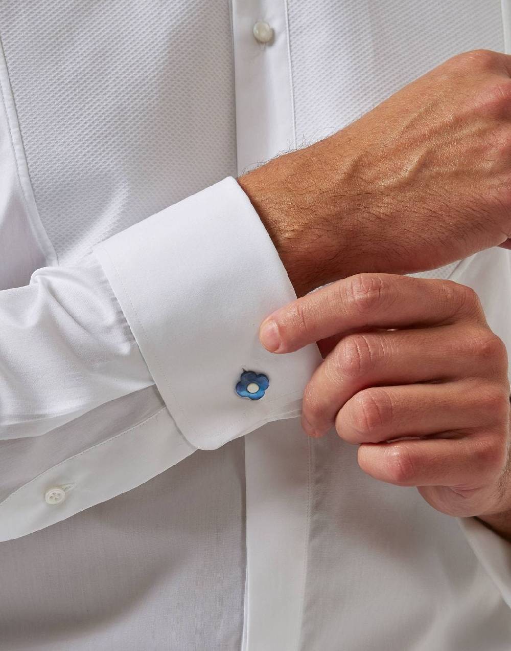 Lardini Gemelli in madreperla blu e bianchi Promozione