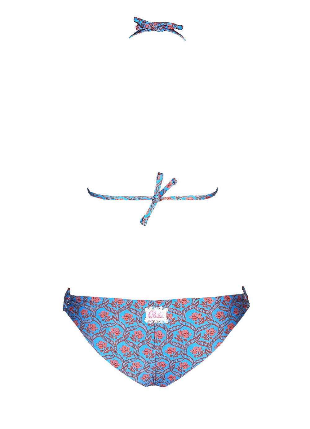 Olivia Gold Reggiseno triangolo + Slip con accessori Ultimo giorno