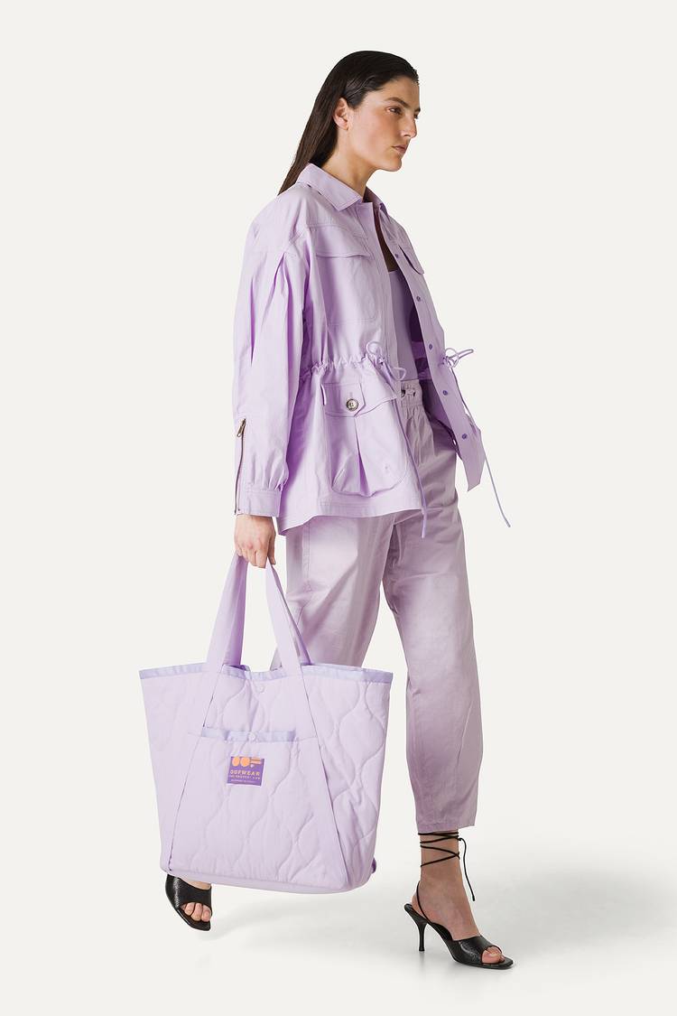Oof Wear SAHARIANA OVER IN COTONE LEGGERO 9228 - LILLA In Linea