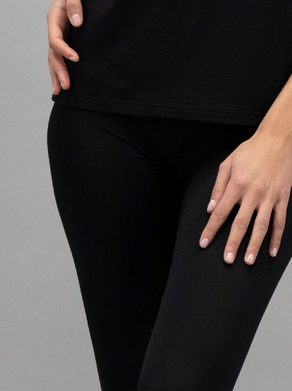 Oscalito Leggings in micromodal a vita alta 1235 Acquista Ora