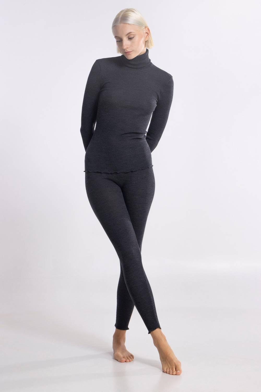 Oscalito Leggings tubolare a coste 3449 Consegna Veloce
