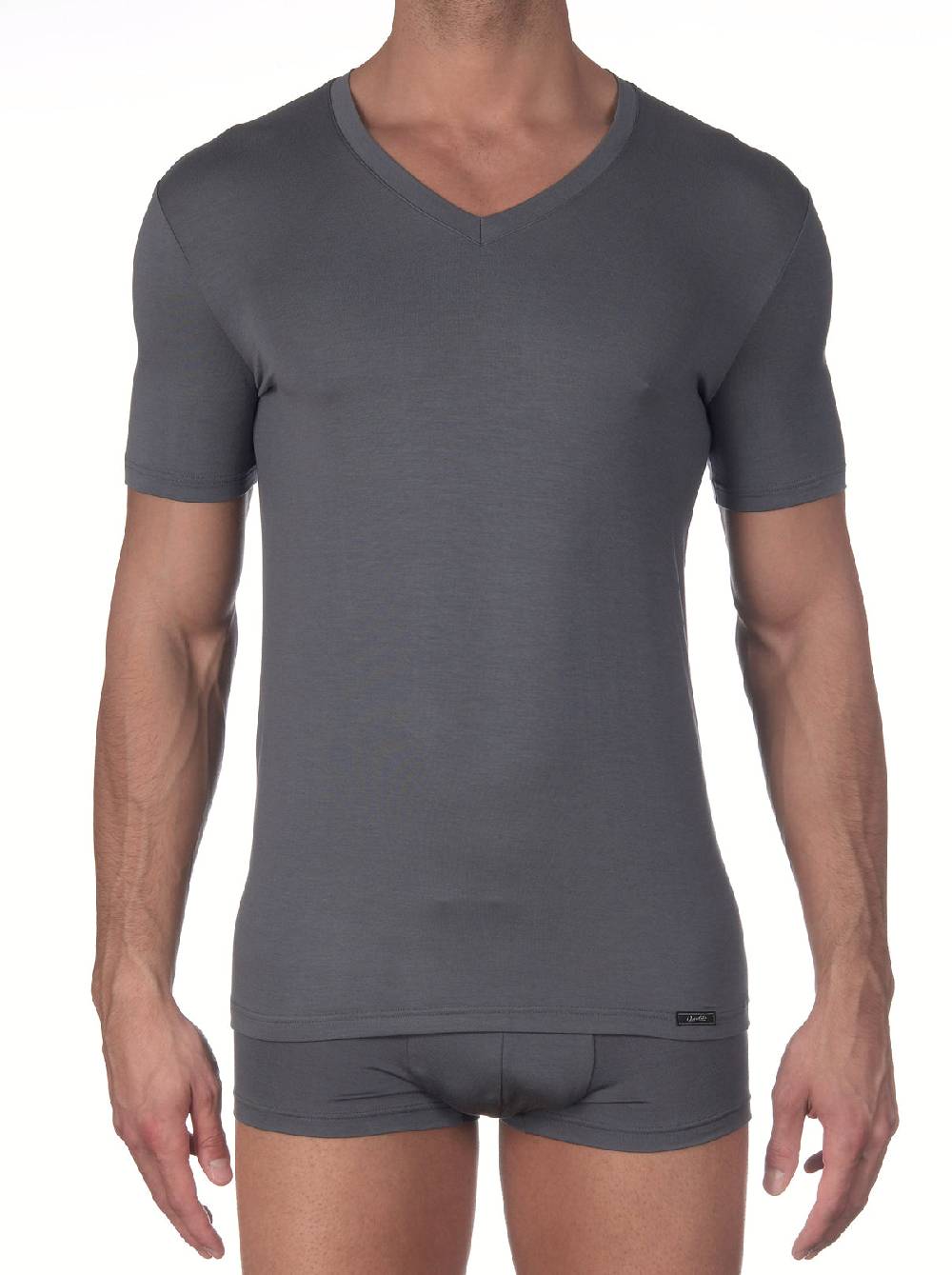 Oscalito T-shirt con scollo a V in micromodal 1576 Online