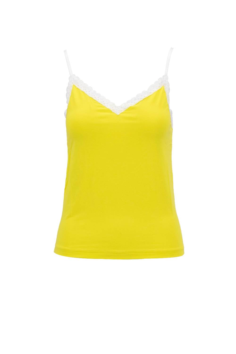 Oscalito Spaghetti Top Modal con foglie 1101 Saldi