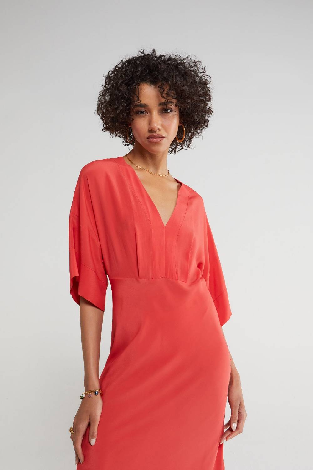 ottod'Ame Silk blend long dress Offerta migliore