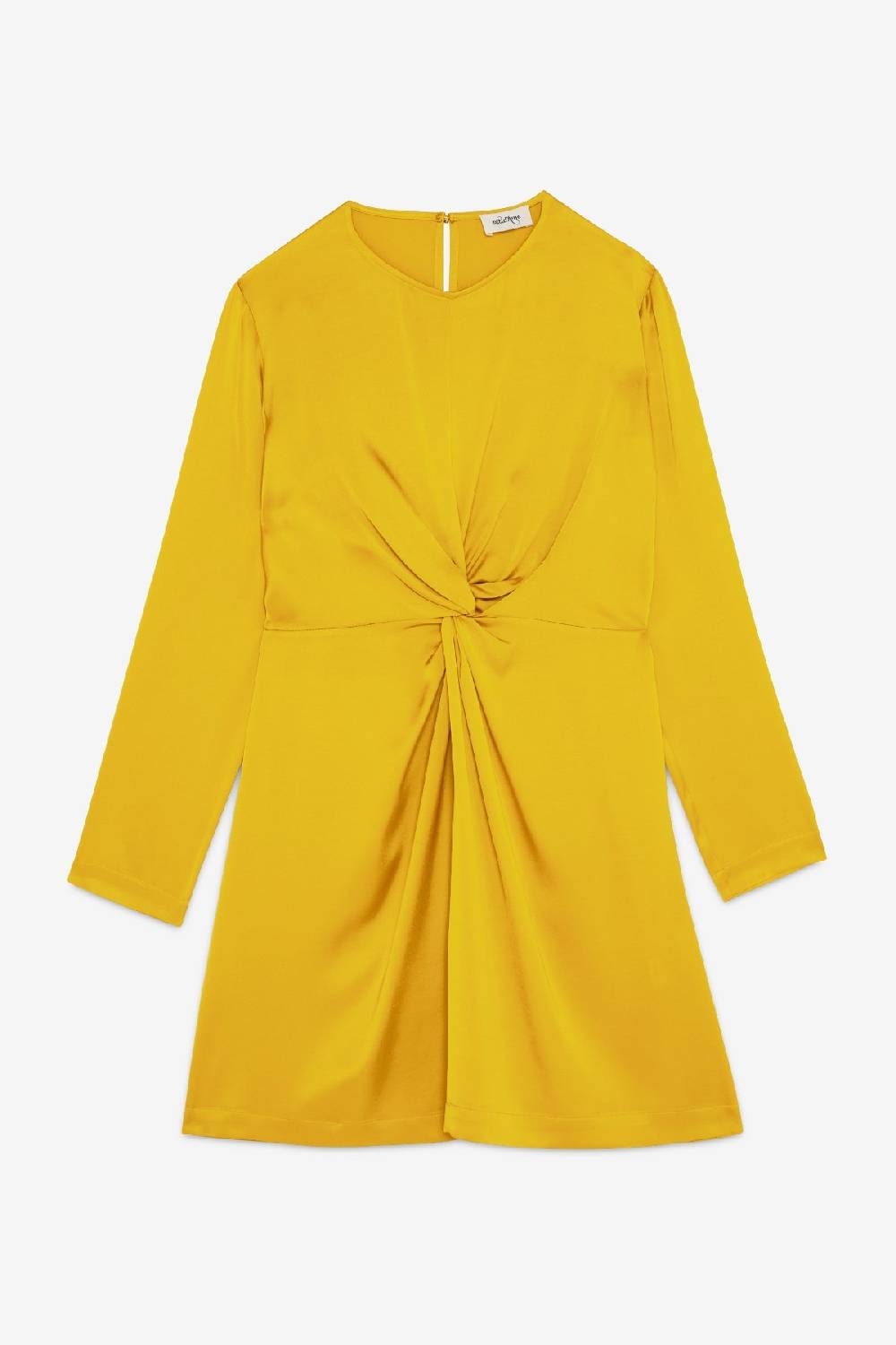 ottod'Ame Viscose short dress with knot Prezzo basso