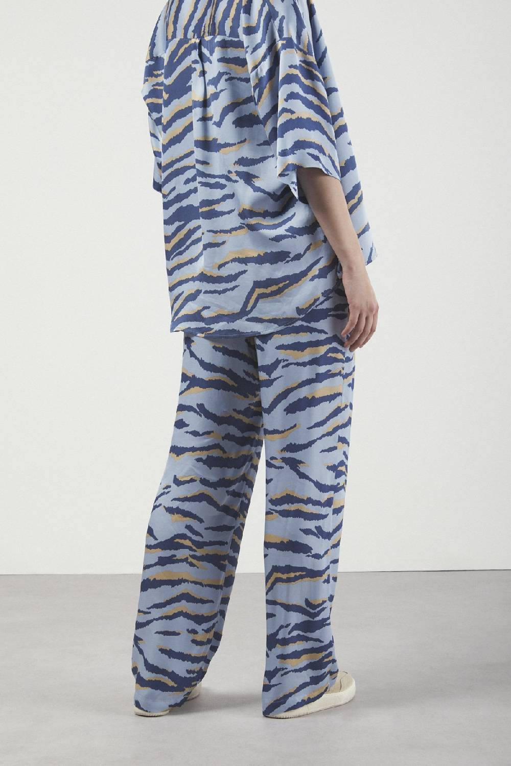 ottod'Ame Viscose palazzo trousers 2025