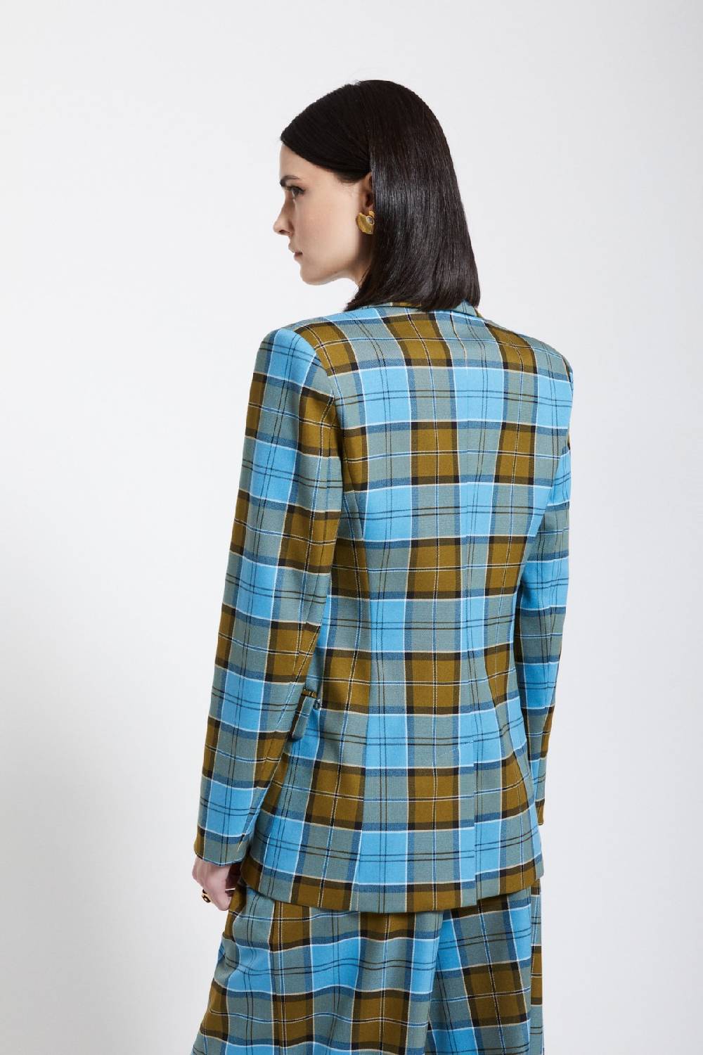 ottod'Ame Tartan double-breasted jacket Ultimi tre giorni