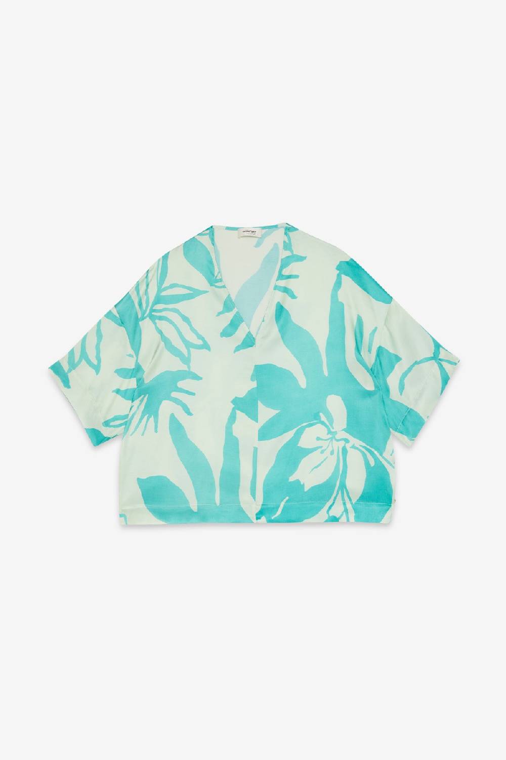 ottod'Ame Printed viscose sweater Saldi
