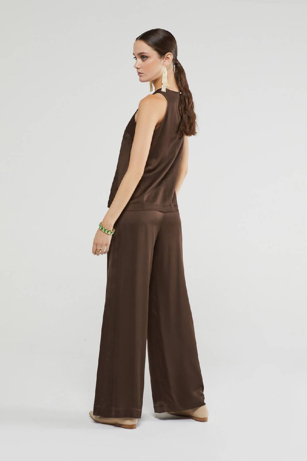 ottod'Ame Viscose palazzo trousers In Saldo