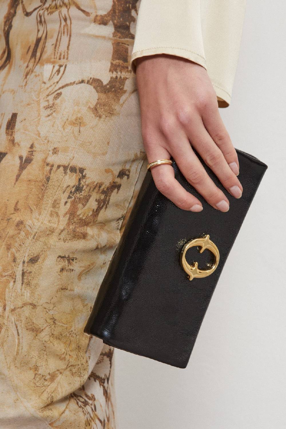 ottod'Ame Leather juicy bag Italy